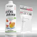 Best Body Nutrition Vital Drink Sirup Zerop Kaktus Feige + Dosierpumpe