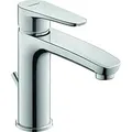 Duravit B.1 Waschtischarmatur M B11020001010 chrom, mit Ablaufgarnitur, Ausladung 139 mm