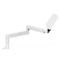 Elgato Wave Mic Arm Pro White – 360° drehbarer Mikrofonarm mit niedrigem Profil und Gasfeder, kompatibel mit Elgato-Mikrofonen/Shure SM7B/HyperX/Rode/Blue Yeti & mehr – Für Broadcasting/Podcasting