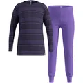 Odlo Kinder Active Warm Eco Unterwäsche Set (Größe 164, lila)