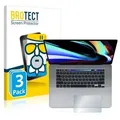 3x BROTECT AirGlass Matte Schutzglas Folie für Apple MacBook Pro 16 2019 (Touch