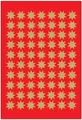 HERMA Weihnachts-Sticker DECOR "Sterne" 10 mm gold 3 Blatt à 70 Sticker