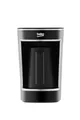 Beko TKM 2341 Mokka-Kaffeemaschine, bis zu 5 Tassen, Cooksense, schaumiger, türkischer Kaffee, Anti-Spill, One-Touch-Bedienung, Schwarz