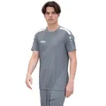 JAKO Sport-Tshirt Trikot Power (Polyester-Interlock, strapazierfähig) dunkelgrau Herren, Größe: 3XL