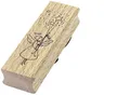 Artoz Stempel – Holzstempel – „Engel“ – 90 x 30 mm – Motivstempel zum Kartenbasteln für Weihnachten, Einladungen, Grüße