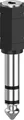 Audio Adapter 3,5mm Buchse auf 6,3mm Stecker Klinke Stereo Kopfhörer Hifi