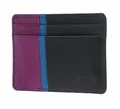 FOSSIL Card Case Geldbörse Midnight Blue Schwarz Blau