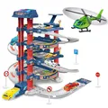 Spiel-Parkgarage 4-stöckiges Parkhaus für Kinder, Parkgarage mit Licht und Sound
