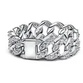 Pandora Fingerring Pandora Sterling silver Cubic Zirconia Clear 193557C01 Damenring 50