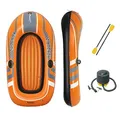 Bestway Schlauchboot Boot Hydro-Force Raft Set mit Blasebalg und 2 Paddeln, 186 x 100 cm, 61062