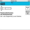 Flachrundschraube Din 603 M.vierkantansatz M 8 X 25 A 2