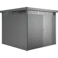 Biohort Metall-Gerätehaus HighLine Dunkelgrau-Metallic 4,6 m² Einzeltür