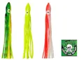 3 X MADCAT A-STATIC OCTOPUSSE SILIKON POLIPETTI FISCHEN AUF SILURO 15 CM CLONK