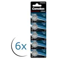 30x Camelion CR 2025 Lithium Knopfzellen CR2025 3V Batterie 6x 5er Blister