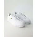 Lacoste T-Clip Sneaker Obermaterial: Leder und Textil weiß 45 EU