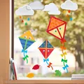 Bastelset - Fensterbild Drachensteigen | Kit (Bastelset) | Deutsch (2025)