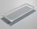 Profi Lichtschacht Abdeckung ALU 60 x 115 cm Kellerschacht Insekten Laub Schutz