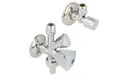 Schlösser Eckventil Kombi-Set, Eckventil & WAS-Ventil 1/2 Zoll (selbstdichtend) DVGW