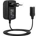 Retoo Adapter KFZ Zigarettenanzünder Steckdose230V auf 12V 24W Netzadapter Spannungswandler 100–240V AC zu 12V DC für Auto Geräte, Kühlbox & Kompressor