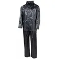 MFH Regenoverall Regenanzug, 2-teilig, schwarz schwarz XXL