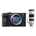 Sony Alpha 7C II (ILCE-7CM2) + 200-600mm f/5.6-6.3 G OSS  schwarz