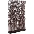 Creedwood Raumteiler, Braun, Naturmaterialien, 70x110x17 cm, Wohnzimmer, Raumteiler & Paravents, Raumteiler