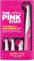The Pink Stuff Miracle Scrubber Kit – elektrischer Reiniger, 4 Bürstenköpfe