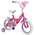 Kinderfahrrad "Princess", Rosa, 14 Zoll - weiss - Größe 14 Zoll