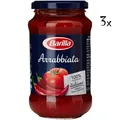 3x Barilla Arrabbiata pasta sauce tomatensauce mit chili chilischoten 400g nudel