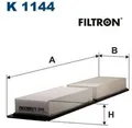 FILTRON K1144 Filter für Innenraumluft Innenraumfilter Filter Innenraum