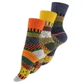 Vincent Creation® Socken (3-Paar) Hygge Socken mit Wolle bunt 35-38