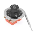 Temperaturschalter Kapillar Thermostat NC AC 250 16A 30-80 C für Heizung