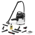 Kärcher Waschsauger SE 4 Plus, Weiß, 1000W, 4L Tanks, Sprühextraktion - Schwarz/Weiß
