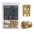 Ruthex M5 Gewindeeinsätze RX-M5x9.5 – 50 Stück