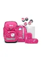 ergobag Pack Set ergonomischer Schulrucksack, Vorgänger-Kollektion, flexibel 6-teilig 1.Klasse Grundschule