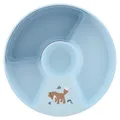 MEPAL MIO Kinderteller Lernteller Speiseteller Rutschfest Blau Kunststoff Ø20 cm
