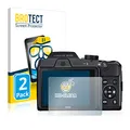 BROTECT (2 Stück Schutzfolie für Nikon Coolpix B500 Displayschutz Folie Ultra-Klar