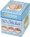 AVERY Zweckform 56818 Marmelade Sticker auf Rolle 50 Stück (Etiketten, Aufkleber