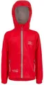 Highlander Stow and Go Kids Regenjacke, rot, 11-12 Jahre