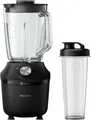 Philips Standmixer HR2291/41 3000 Series, mit ProBlend Crush-Technologie, 600 W, 2L-Behälter und 1 Geschwindigkeitsstufe + Impulseinstellung, Schwarz