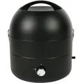 TAINO Grill-to-Go Gasgrill BBQ portabel Grill Camping tragbar Kugelgrill Gas Tischgrill Schwarz - Schwarz