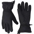 CMP Kinder Softshell Handschuhe (Größe 4, schwarz)