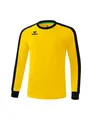 Erima Sport-Langarmshirt Trikot Retro Star (100% Polyester) gelb/schwarz Herren, Größe: S