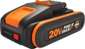 Worx »WA3639 PowerShare« Akku, 20 V, 2 Ah, mit höher Sicherheit & längerer Laufzeit, LED-Anzeige