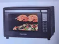 Minibackofen mit Umluft 45L Drehspieß Doppelglastür Mini Backofen Pizzaofen