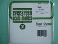 (184,22 €/m²) Polystyrolplatte 150x300x1,5 mm, 1 Stück, weiss, Evergreen 9060