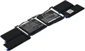 Powery Akku für Laptop Apple MacBook Pro 15 inch TOUCH BAR A1990 2019 Laptop-Akku 7300 mAh (11.4 V)