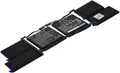 Akku für Laptop Apple MacBook Pro 15 inch TOUCH BAR A1990 2019 11,4V 7300mAh/83,