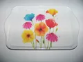 Mini Tablett Ambiente 13 x 21cm Colorful Summer Flowers Sommerblumen