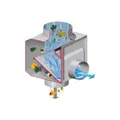 Garantia Regendieb grau, Filtert automatisch Verschmutzungen, robust